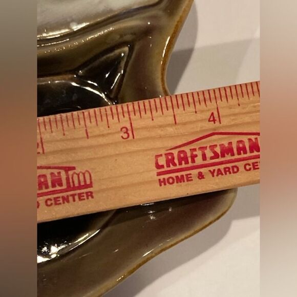 Halloween Ceramic Candy Dish with Divders Displaying Pumpkin, Ghost, and Cat - Picture 10 of 10